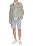 Figure View - Click To Enlarge - EQUIL - Drawstring Elasticated Waist Bermuda Shorts