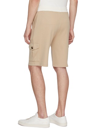 Back View - Click To Enlarge - EQUIL - Drawstring Elasticated Waist Bermuda Shorts
