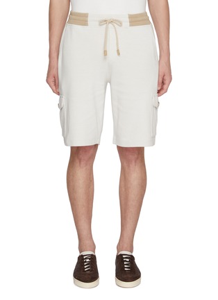 EQUIL | Drawstring Elasticated Waist Bermuda Shorts