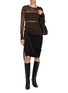 Figure View - Click To Enlarge - HELMUT LANG - Space Sheer Top
