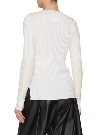 Back View - Click To Enlarge - HELMUT LANG - Wool Blend Sweater