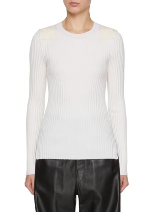 Main View - Click To Enlarge - HELMUT LANG - Wool Blend Sweater