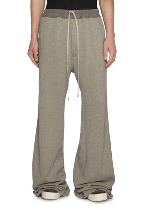 Main View - Click To Enlarge - RICK OWENS DRKSHDW - Wide Leg Drawstring Waist Cotton Pants
