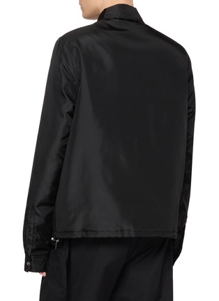 Back View - Click To Enlarge - RICK OWENS DRKSHDW - Concealed Zip Front Jacket