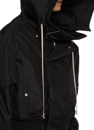  - RICK OWENS DRKSHDW - Alice Cropped Nylon Canvas Parka Jacket