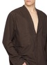  - RICK OWENS DRKSHDW - Larry Jumbo V-Neck Cotton Shirt