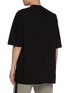 Back View - Click To Enlarge - RICK OWENS DRKSHDW - Head Print Cotton T-Shirt