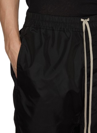  - RICK OWENS DRKSHDW - Drawstring Waist Nylon Canvas Shorts