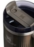 Detail View - Click To Enlarge - STANLEY - The Quencher H2.0 FlowState™ Fluted Tumbler 30oz — Gunmetal Shine