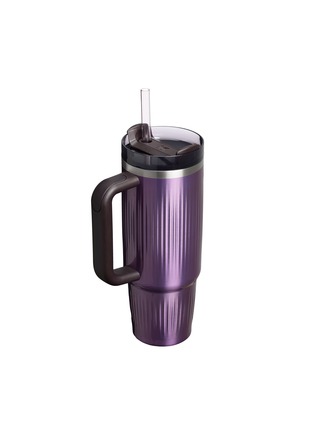 Detail View - Click To Enlarge - STANLEY - The Quencher H2.0 FlowState™ Fluted Tumbler 30oz — Wisteria Shine