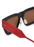 Detail View - Click To Enlarge - THOM BROWNE - Rectangular Acetate Sunglasses