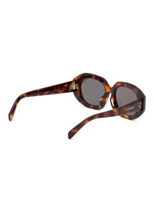 Figure View - Click To Enlarge - CELINE - 3 Dots Acetate Round Sunglasses