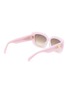 Figure View - Click To Enlarge - CELINE - Triomphe Acetate Rectangular Sunglasses