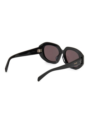 Figure View - Click To Enlarge - CELINE - 3 Dots Acetate Round Sunglasses