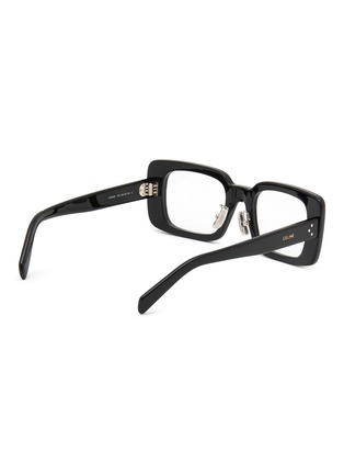 Figure View - Click To Enlarge - CELINE - 3 Dots Acetate Rectangular Optical Glasses
