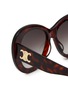 Detail View - Click To Enlarge - CELINE - Triomphe Acetate Cat Eye Sunglasses