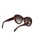Figure View - Click To Enlarge - CELINE - Triomphe Acetate Cat Eye Sunglasses