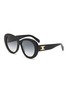 Main View - Click To Enlarge - CELINE - Triomphe Acetate Cat Eye Sunglasses