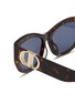 Detail View - Click To Enlarge - DIOR - 30montaigne B5U Acetate Cat Eye Sunglasses