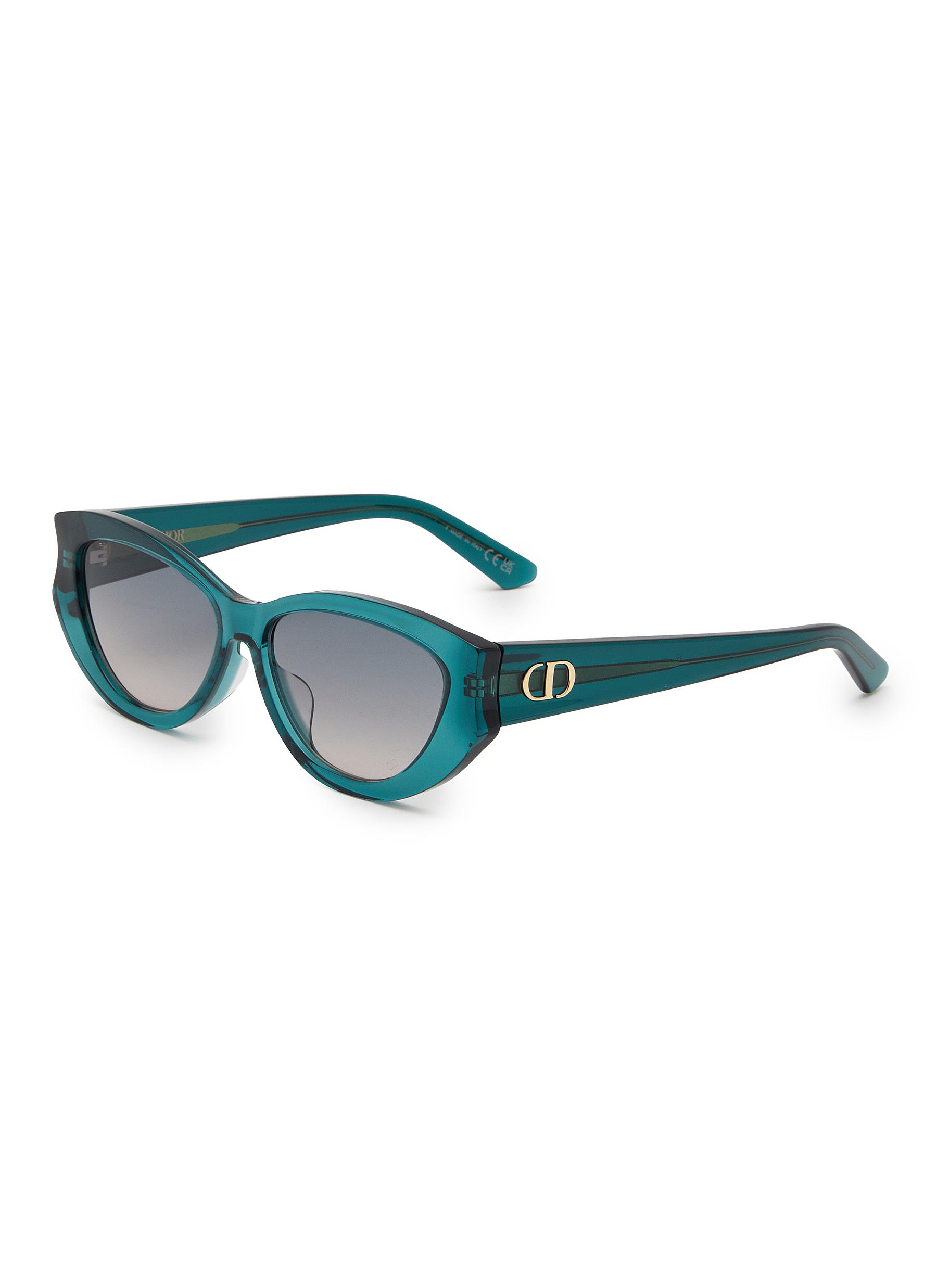 Dior ◆ スリム キャット アイ 軽量 サングラス Blue lens キャットアイ Dior(ディオール) レディース - 海外通販のBUYMA