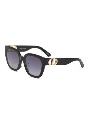 Main View - Click To Enlarge - DIOR - 30Montaigne S10F Acetate Metal Square Sunglasses