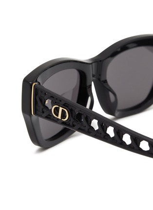 Detail View - Click To Enlarge - DIOR - Verydior S2F Acetate Angular Sunglasses