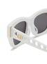 Detail View - Click To Enlarge - DIOR - Verydior S2F Acetate Angular Sunglasses