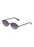 Main View - Click To Enlarge - GAST - Jade Metal Oval Sunglasses