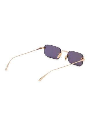 Figure View - Click To Enlarge - GAST - Astro Metal Rectangle Sunglasses