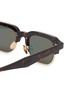 Detail View - Click To Enlarge - GAST - Ray Metal Rectangle Sunglasses