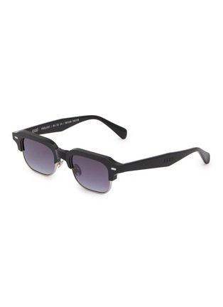 Main View - Click To Enlarge - GAST - Ray Metal Rectangle Sunglasses