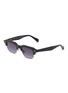 Main View - Click To Enlarge - GAST - Ray Metal Rectangle Sunglasses