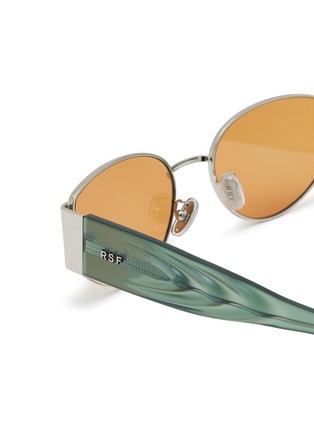 Detail View - Click To Enlarge - RETROSUPERFUTURE - X Sage Metal Irregular Sunglasses