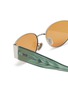 Detail View - Click To Enlarge - RETROSUPERFUTURE - X Sage Metal Irregular Sunglasses