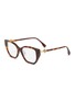 Main View - Click To Enlarge - FENDI - FF Diamonds Acetate Cat Eye Optical Glasses