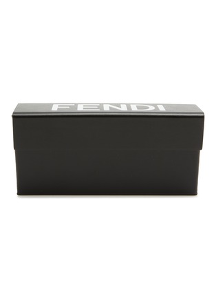 Detail View - Click To Enlarge - FENDI - FF Diamonds Acetate Cateye Optical Glasses