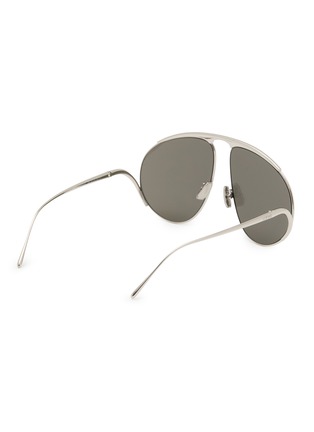 Figure View - Click To Enlarge - LOEWE - Hillock Metal Aviator sunglasses