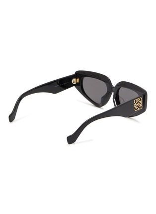 Figure View - Click To Enlarge - LOEWE - Anagram Acetate Cat Eye Sunglasses