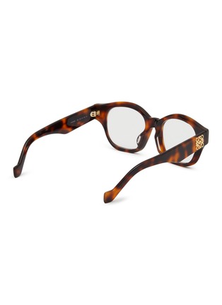 Figure View - Click To Enlarge - LOEWE - Anagram Acetate Round Optical Glasses