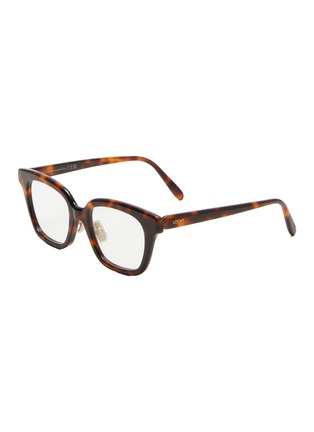 Main View - Click To Enlarge - LOEWE - Acetate Slim Round Optical Glasses