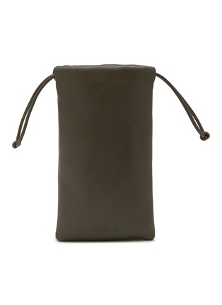 Detail View - Click To Enlarge - LOEWE - Anagram Acetate Round Sunglasses