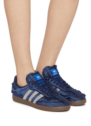 Figure View - Click To Enlarge - ADIDAS - x Caroline Hú Samba OG Low Top Women's Sneakers