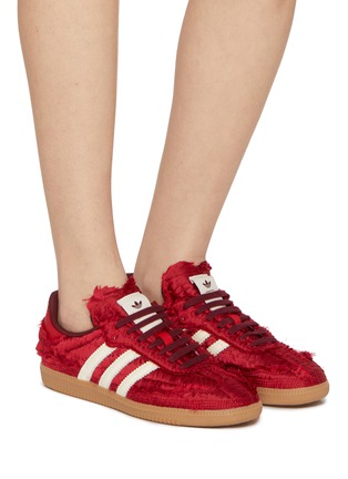 Figure View - Click To Enlarge - ADIDAS - x Caroline Hú Samba OG Low Top Women's Sneakers