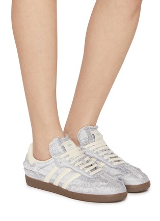 Figure View - Click To Enlarge - ADIDAS - x Caroline Hú Samba OG Low Top Women's Sneakers