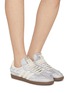 Figure View - Click To Enlarge - ADIDAS - x Caroline Hú Samba OG Low Top Women's Sneakers