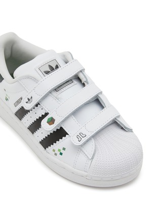 Detail View - Click To Enlarge - ADIDAS - x Minecraft Superstar II Low Top Toddler's Sneakers