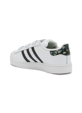 Detail View - Click To Enlarge - ADIDAS - x Minecraft Superstar II Low Top Toddler's Sneakers
