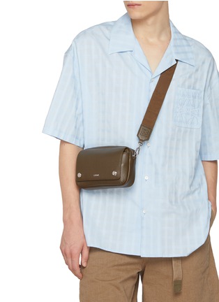Figure View - Click To Enlarge - LOEWE - Pebble Grained Leather Camera Bag
