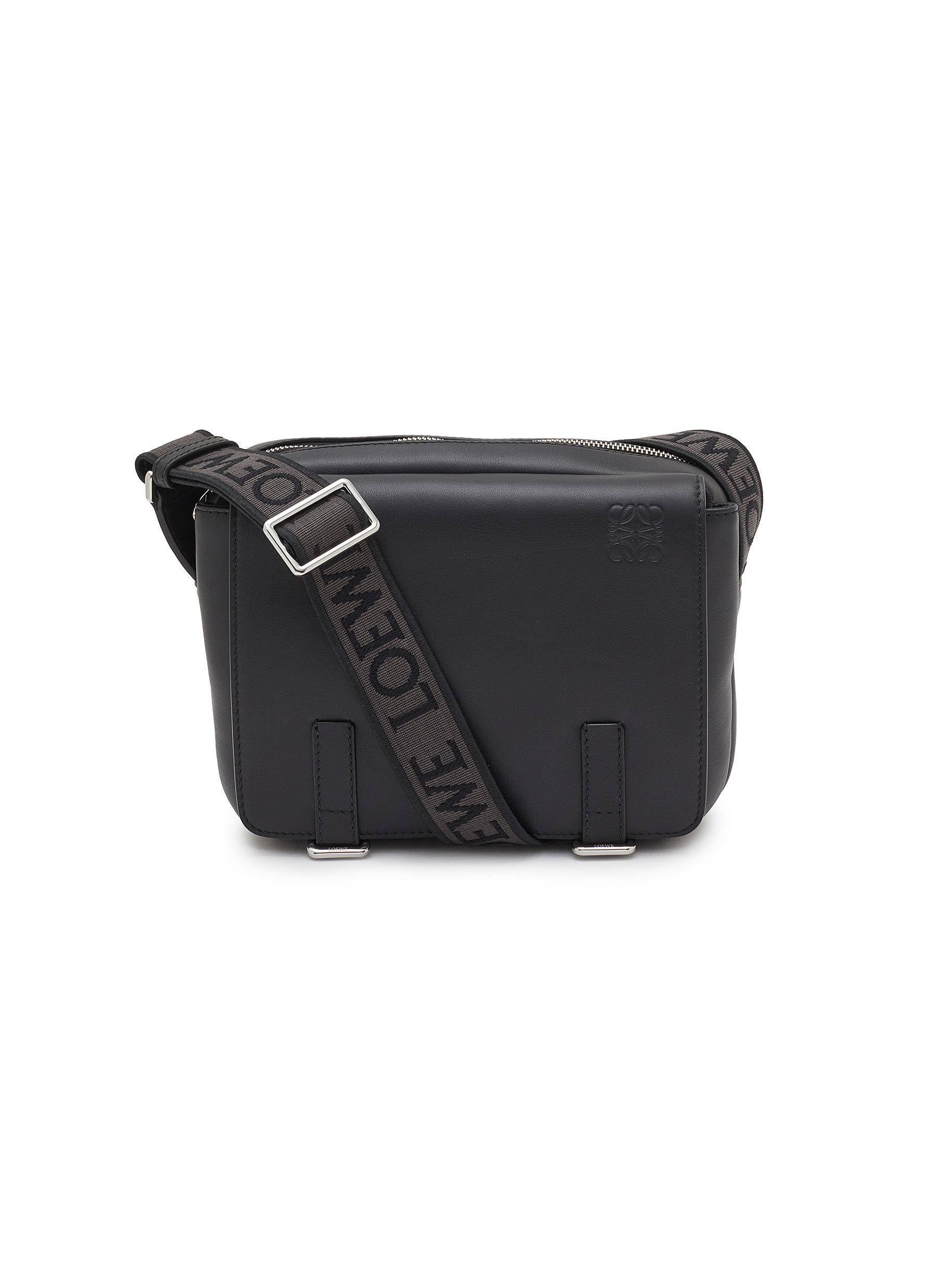 LOEWE | XS Leather Messenger Bag | Men | Lane Crawford
