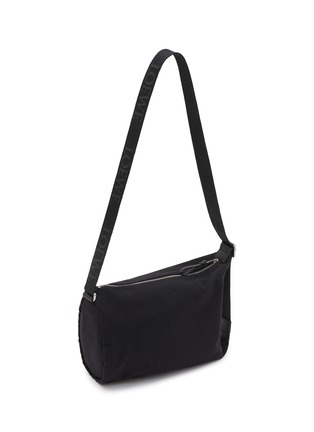 Detail View - Click To Enlarge - LOEWE - Small Flex Loop Canvas Suede Bucket Bag